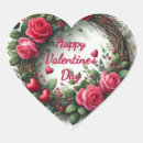 Search for valentine rose stickers Heart