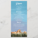 Search for mountain wedding programs Ceremony