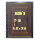 Search for password notebooks Vintage