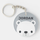 Search for cute polar bear key rings Cartoon