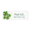 Search for lucky in love return address labels Watercolor
