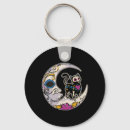 Search for dia de los muertos key rings Clay pot