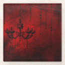 Search for dark red coasters Black