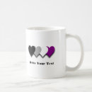 Search for asexuality mugs Grey