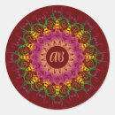 Search for ethnic stickers Mandala
