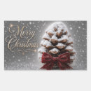 Search for snow covered pine stickers Merry christmas