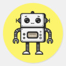 Search for vintage robot stickers Cute