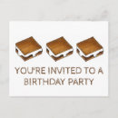 Search for camp fire invitations S'mores
