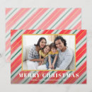 Search for on striped christmas cards Contemporary