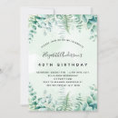 Search for fern invitations Eucalyptus