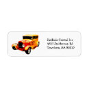 Search for antique car return address labels Classic