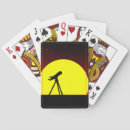 Search for astronomy playing cards Telescope