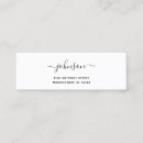 Search for name business cards Hand lettered script typography