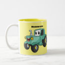 Search for green tractor mugs Cartoon