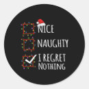 Search for i regret nothing stickers Happy christma