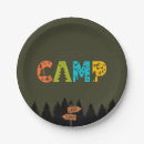 Search for campers paper plates Green
