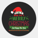 Search for new year wishes stickers Merry christmas