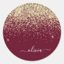 Search for burgundy glitter stickers Modern