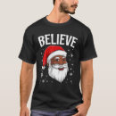 Search for african american christmas tshirts Claus