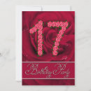 Search for 17th birthday invitations Flowers