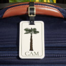 Search for palm tree luggage tags Coastal