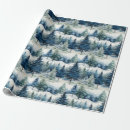 Search for snowy wrapping paper Forest
