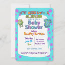 Search for baby monster invitations Colourful
