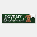 Search for dachshund bumper stickers Pets