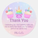 Search for birthday cupcake stickers Rainbow