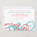 Search for aqua coral invitations Destination