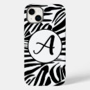 Search for safari print iphone cases Black