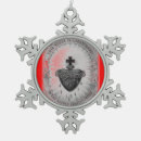 Search for sacred heart christmas tree decorations Vintage