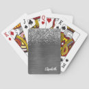Search for metal playing cards Girly