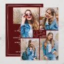 Search for maroon graduation invitations High school or college