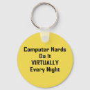 Search for nerd key rings Funny