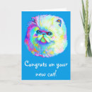 Search for new cat congratulations cards Kittens