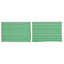 Search for green stripes pattern pillowcases White