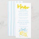 Search for boy baby shower menus Elegant