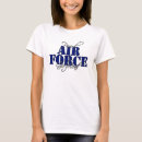 Search for air force girlfriend tshirts Military