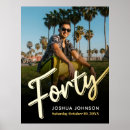 Search for black gold birthday party posters Script