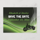 Search for motorcycle save the dates White