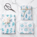 Search for icy blue wrapping paper Birthday