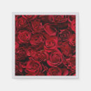 Search for red rose napkins Reception