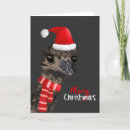 Search for australian animals christmas cards Emu