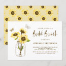Search for sunflower bridal brunch invitations Floral