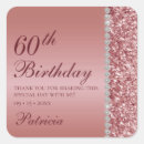 Search for elegant 60th birthday stickers Sixty