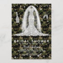 Search for camo bridal shower invitations Green