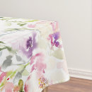 Search for watercolor floral tablecloths Greenery