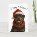 Search for rottweiler christmas cards Rottie