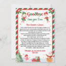 Search for letter christmas invitations Elf departure letter